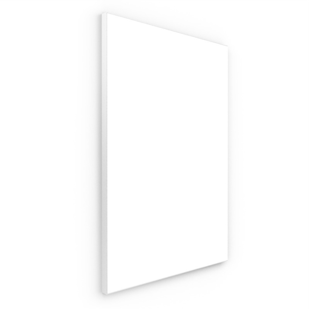 Product Cut out image of Origins Living Tate White 1000mm Mirror on an angle