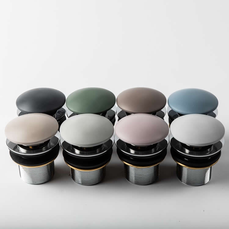 BC Designs Push Down Unslotted Bath Waste | Sanctuary Bathrooms