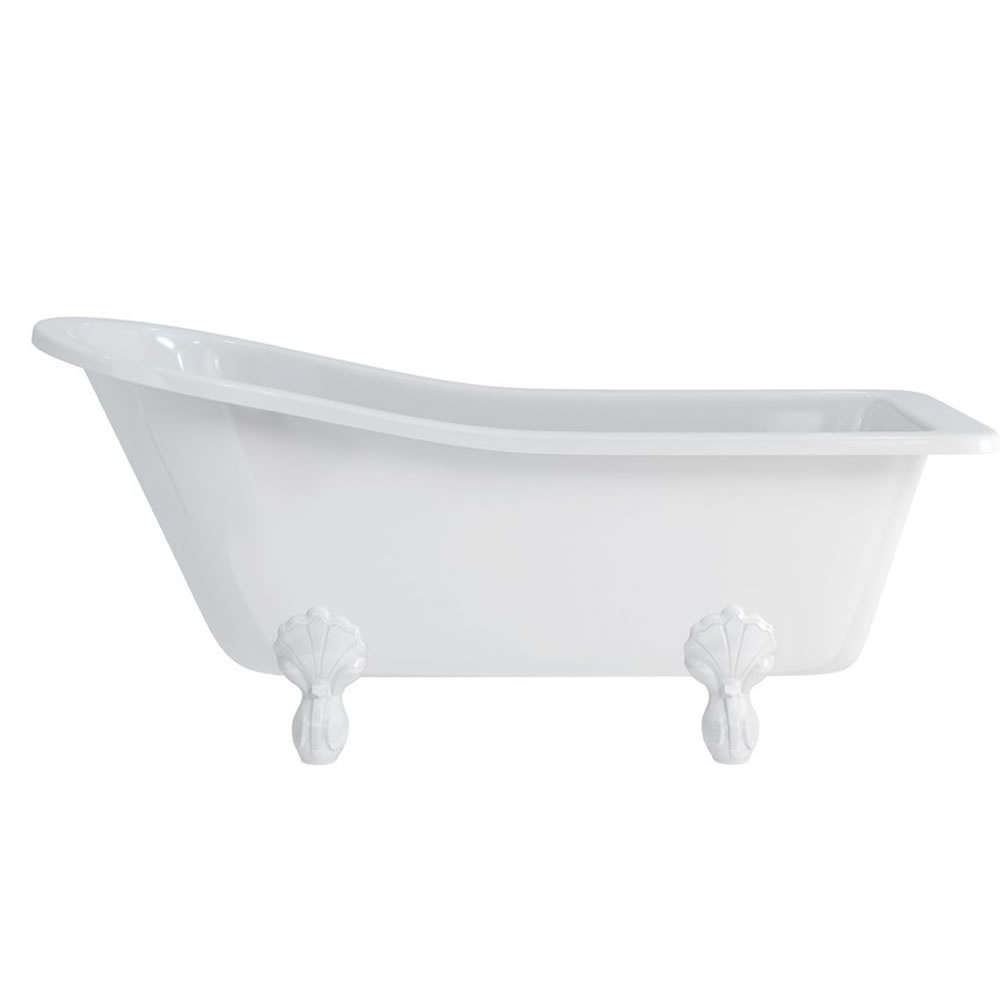 Burlington Harewood Freestanding Bath With White Claw Feet