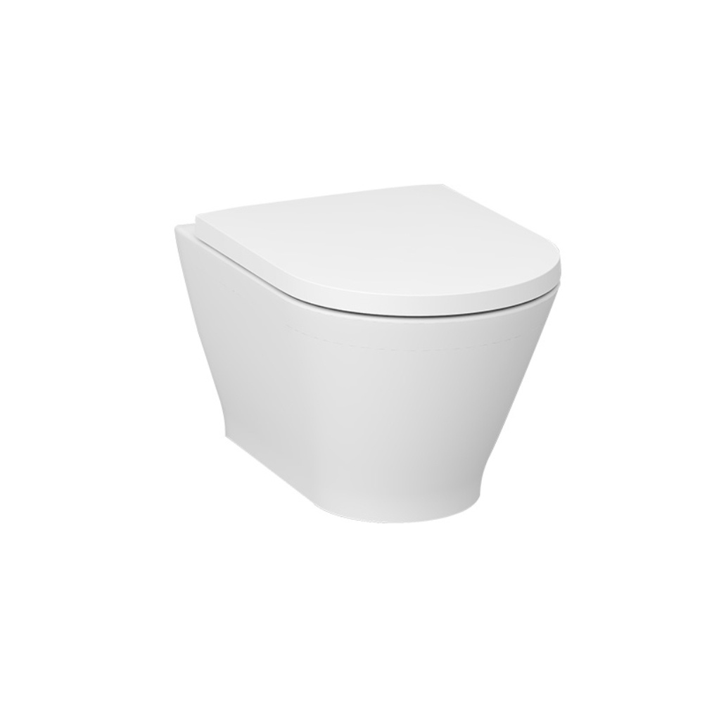 Imex Blade Rimless Wall Hung Toilet Cut Out