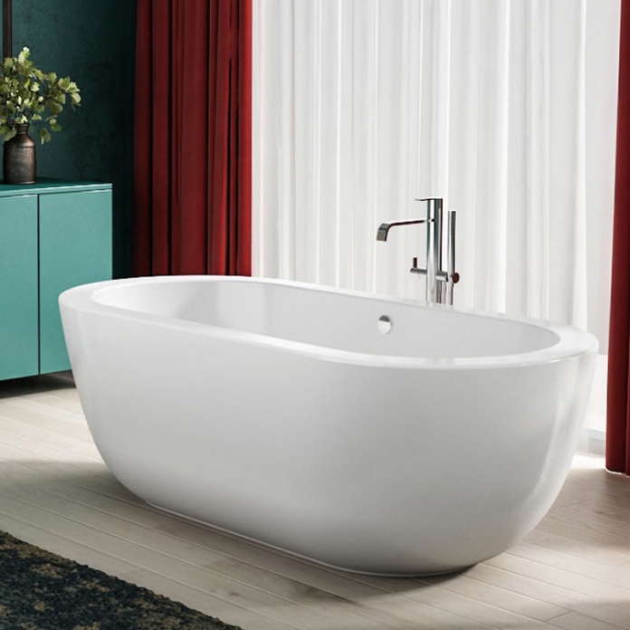 Lifestyle Photo of Charlotte Edwards 1700mm Olympia Contemporary Freestanding Bath