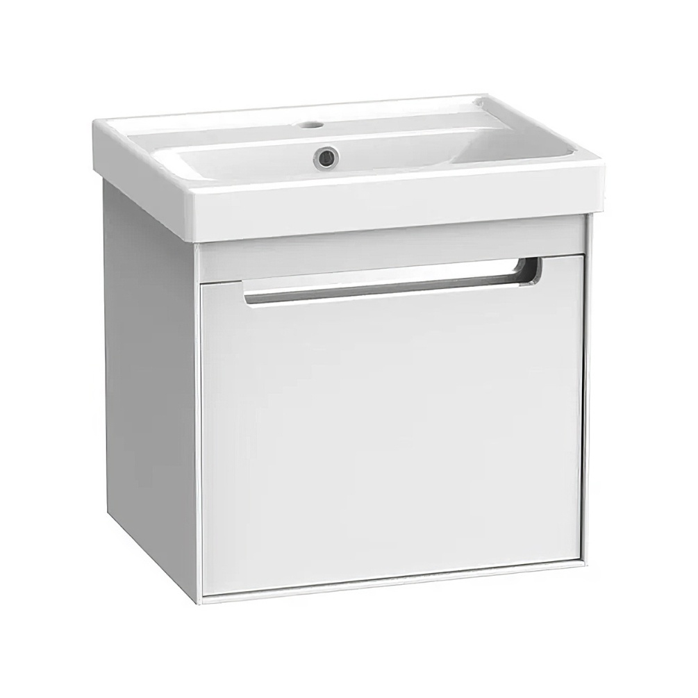 Cut out image of the Tavistock Acumen 500mm Gloss White Wall-Hung Vanity Unit