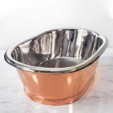 BC Designs Copper/Nickel Countertop Basin