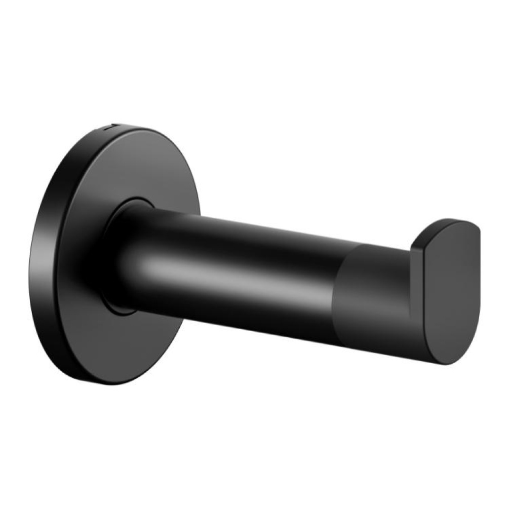 Product Cut out image of Keuco Plan Towel Hook with Door Buffer 14911 370000