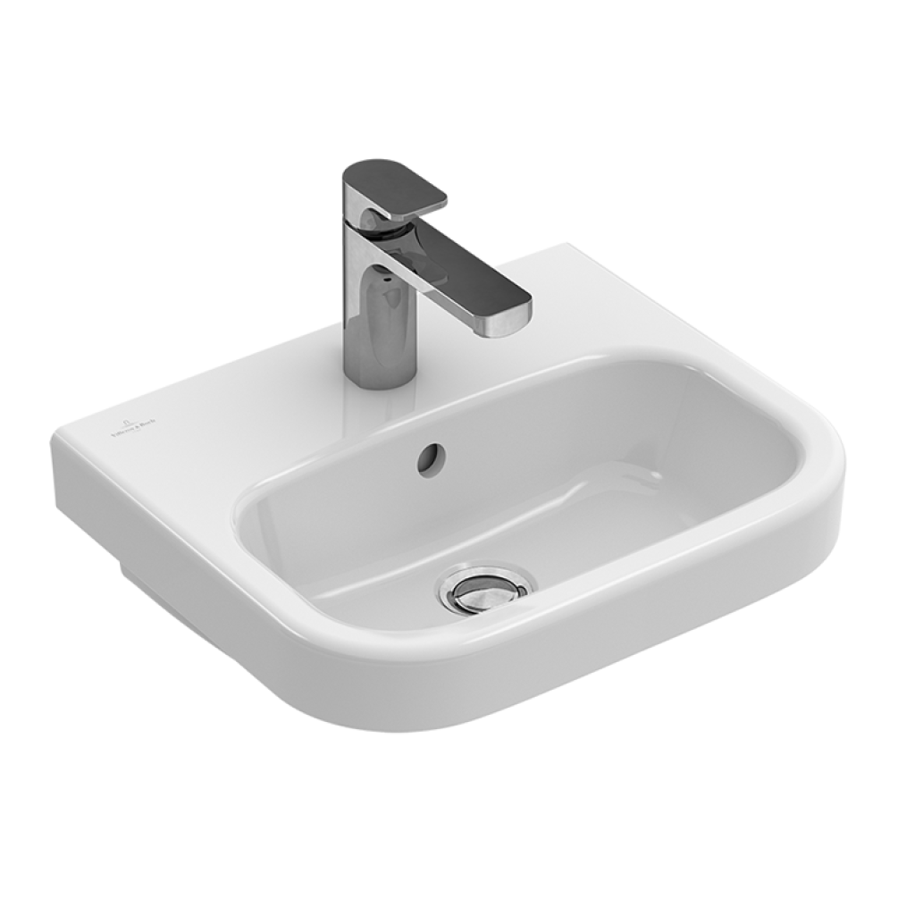 Photo of Villeroy And Boch Architectura 500mm Basin & Semi Pedestal Cutout