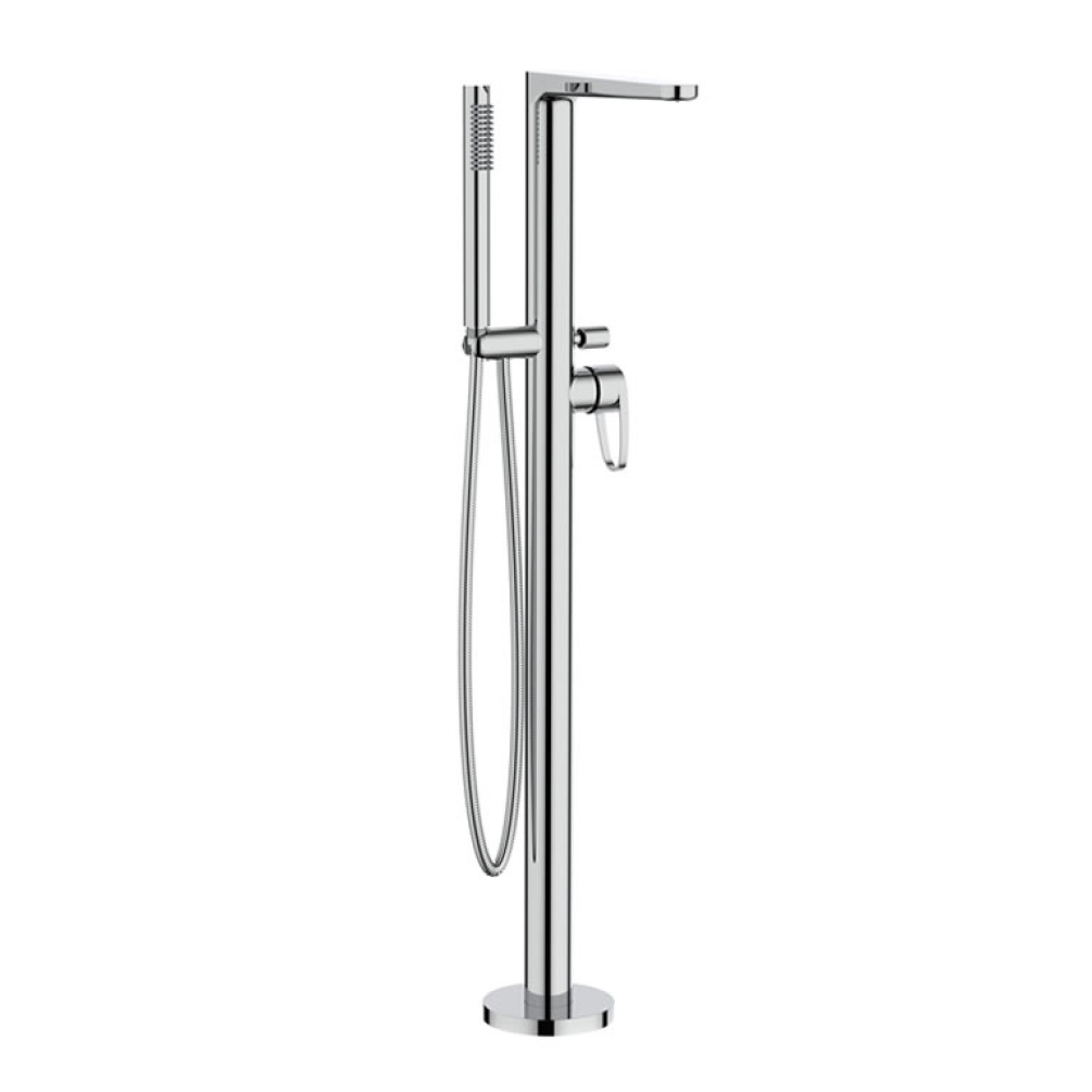 Crosswater Lazo Chrome Floorstanding Bath Shower Mixer