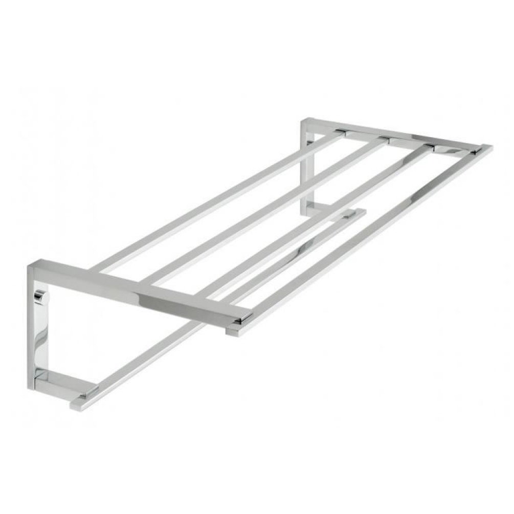 Vado Level Towel Shelf with Towel Rail Image 1