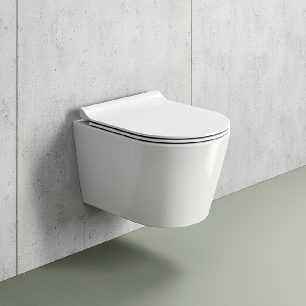 Lifestyle Photo of GSI Kube X 46 Wall Hung WC & Seat