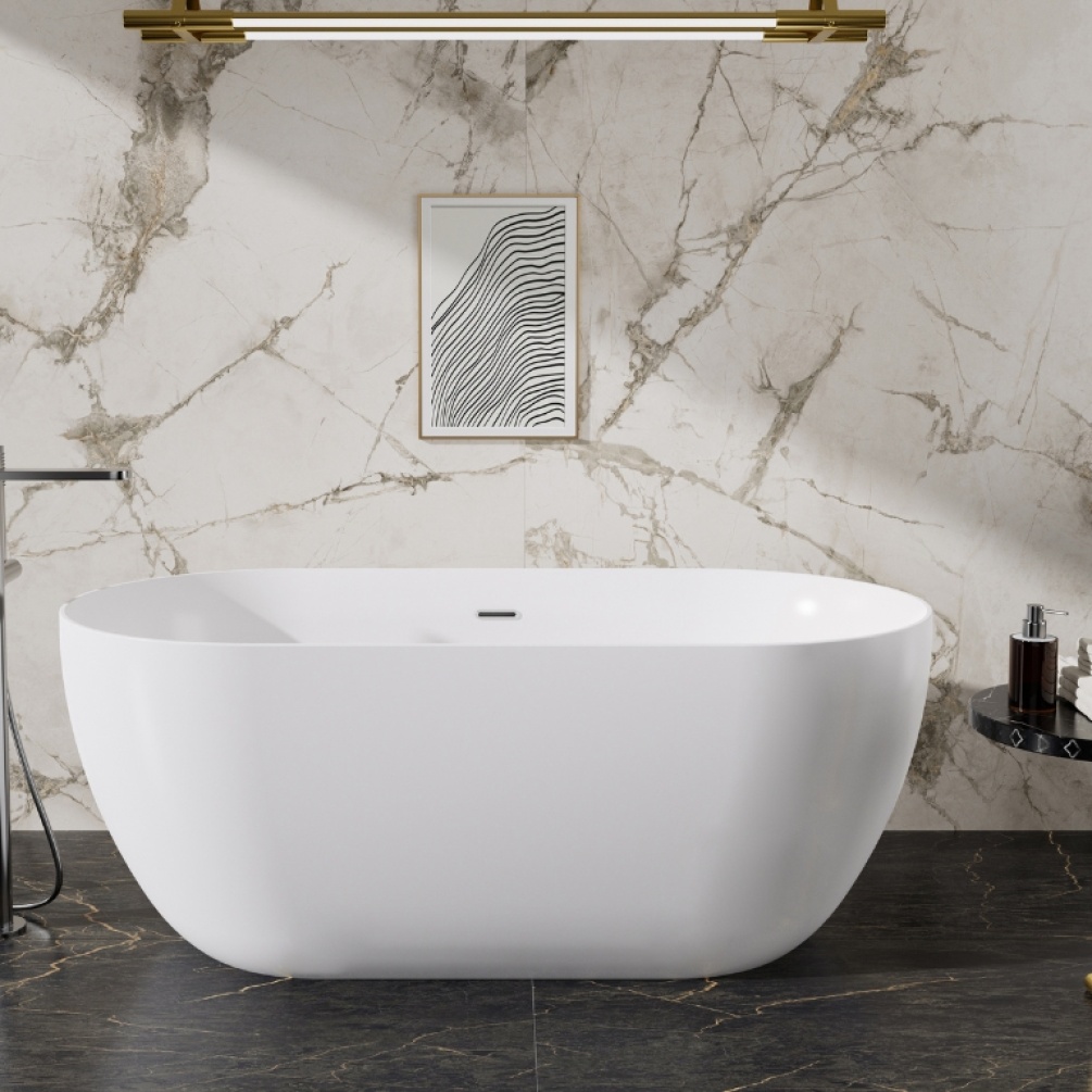 Sanctuary Aussois 1500mm Oval Freestanding Bath