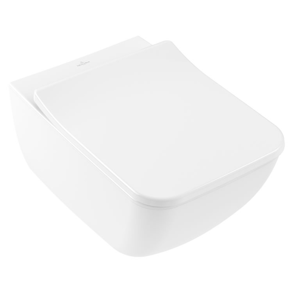 Cutout image of Villeroy & Boch Venticello Wall-Hung Toilet with Wrapover Seat