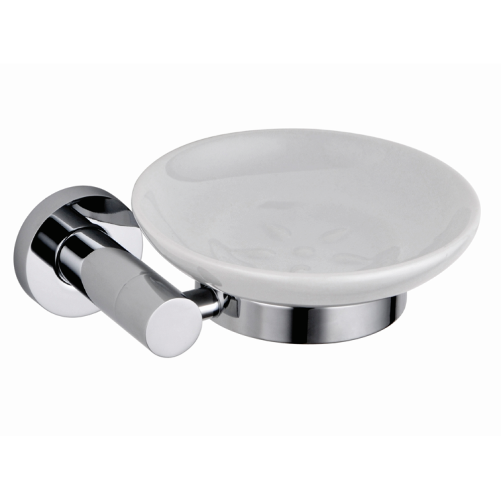 Image of The White Space Capita Chrome Soap Dish