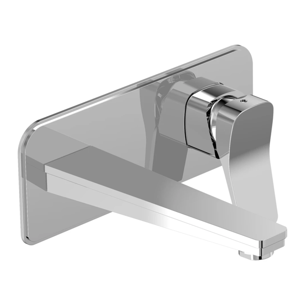 Photo of JTP Hix Chrome Wall Mounted Basin Mixer Cutout