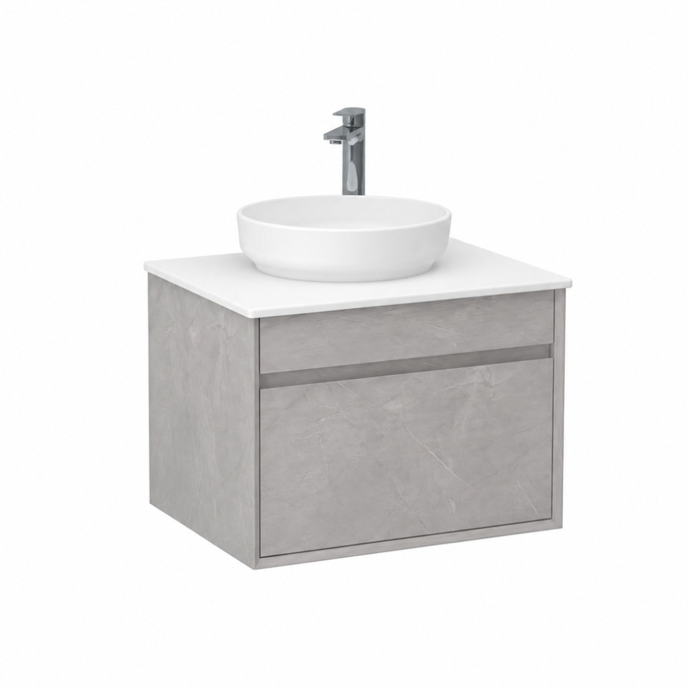Imex Alma Slate Vanity Unit with Countertop Basin Cut Out