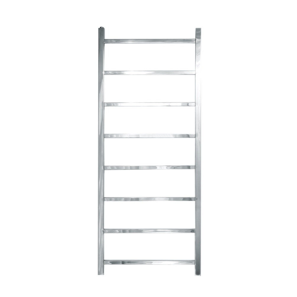 Cut out image of the The Sussex Range by JIS Brunswick 1250mm x 520mm Polished Stainless Steel Electric Towel Rail
