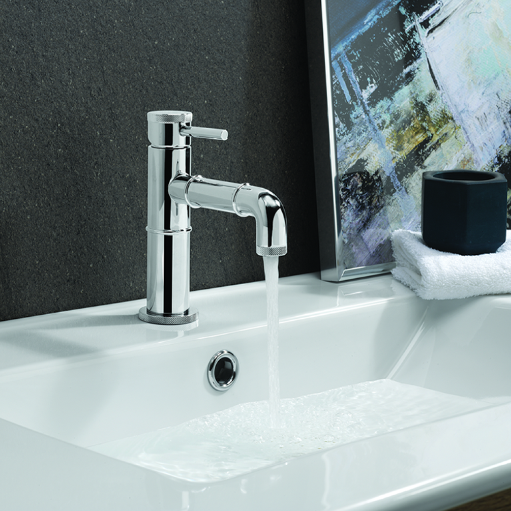 Lifestyle Photo of Crosswater MPRO Industrial Chrome Basin Monobloc