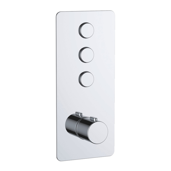 Photo of JTP Hugo Touch Three Outlet Push Button Shower Valve Cutout