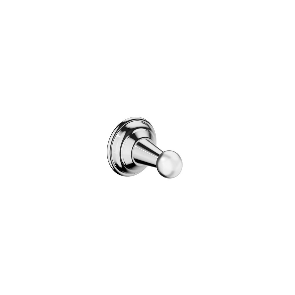 Cutout image of Crosswater Belgravia Chrome Single Robe Hook