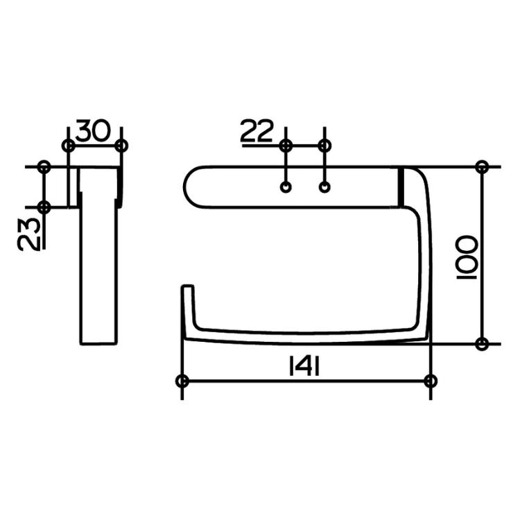 Keuco Elegance Toilet Roll Holder Sanctuary Bathrooms