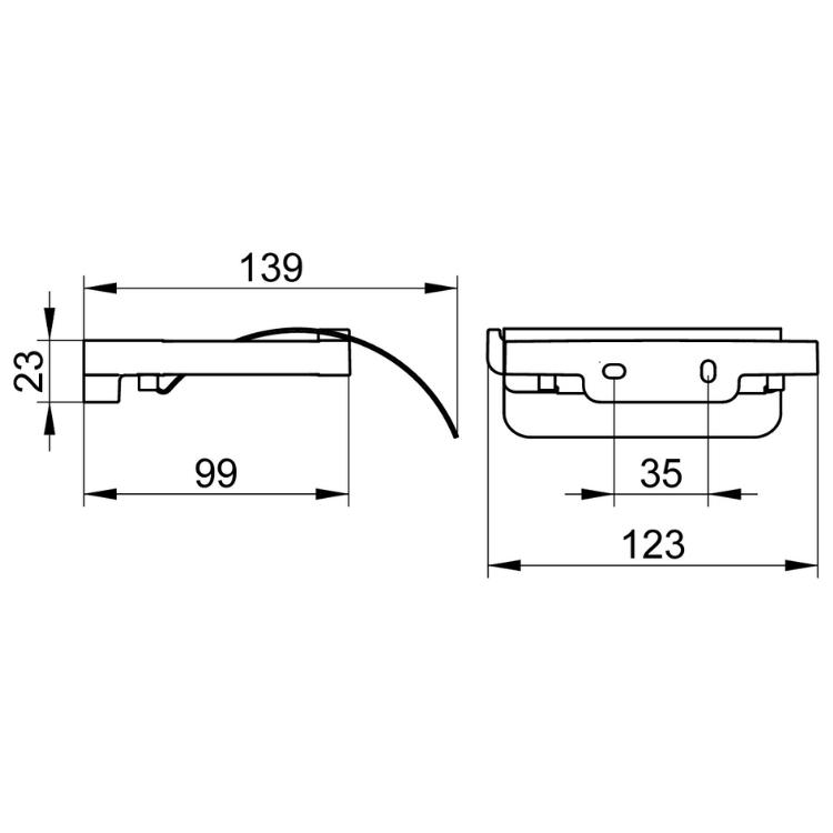 Keuco Moll Lidded Toilet Roll Holder Sanctuary Bathrooms