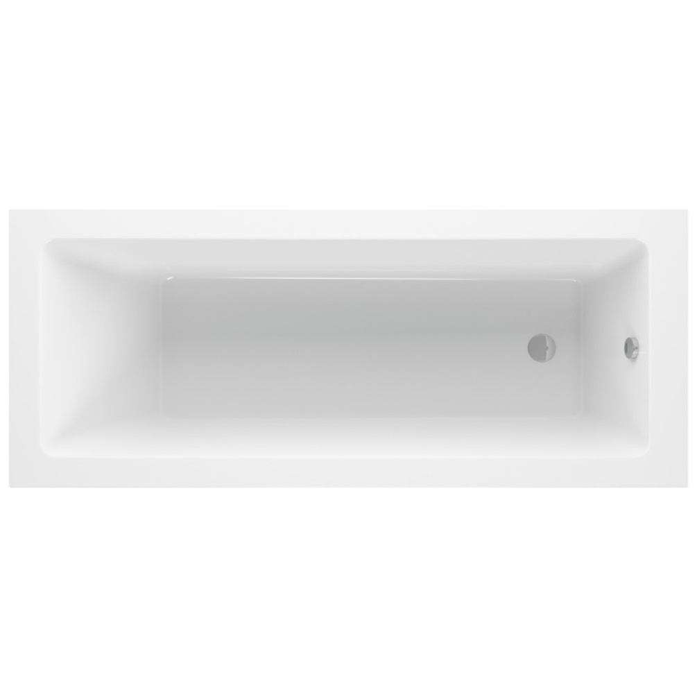 Product Cut out image of Camden Square 1700 x 750mm Single Ended Bath ZERO105622/ZERO105626