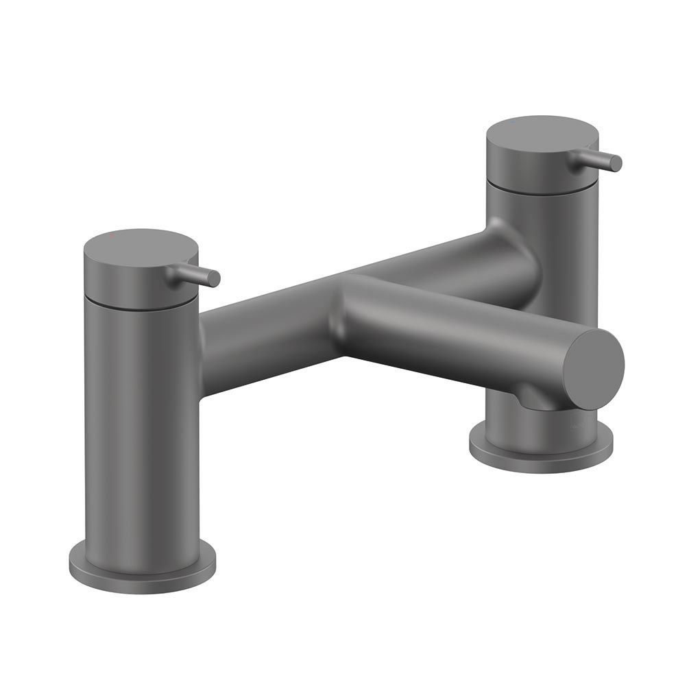 Vado Safari Lever Pewter Deck Mounted Bath Filler