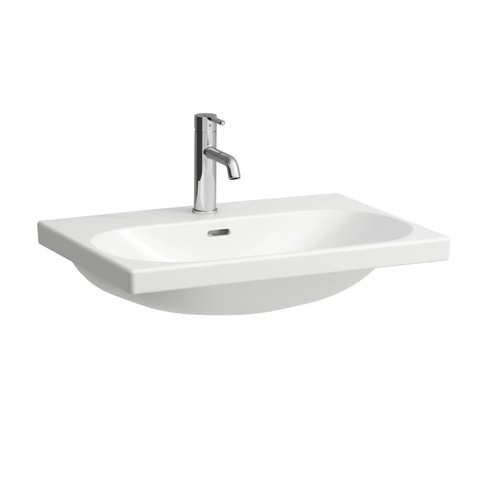 Cutout image of Laufen Lua 650mm Rectangular Wall-Hung Basin