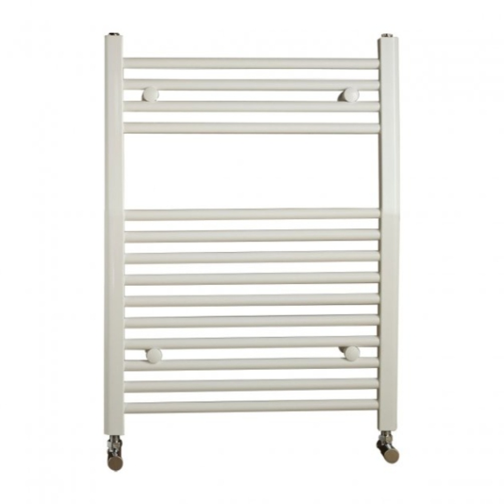 Velaro Elan 800 x 400mm White Towel Radiator Cut Out