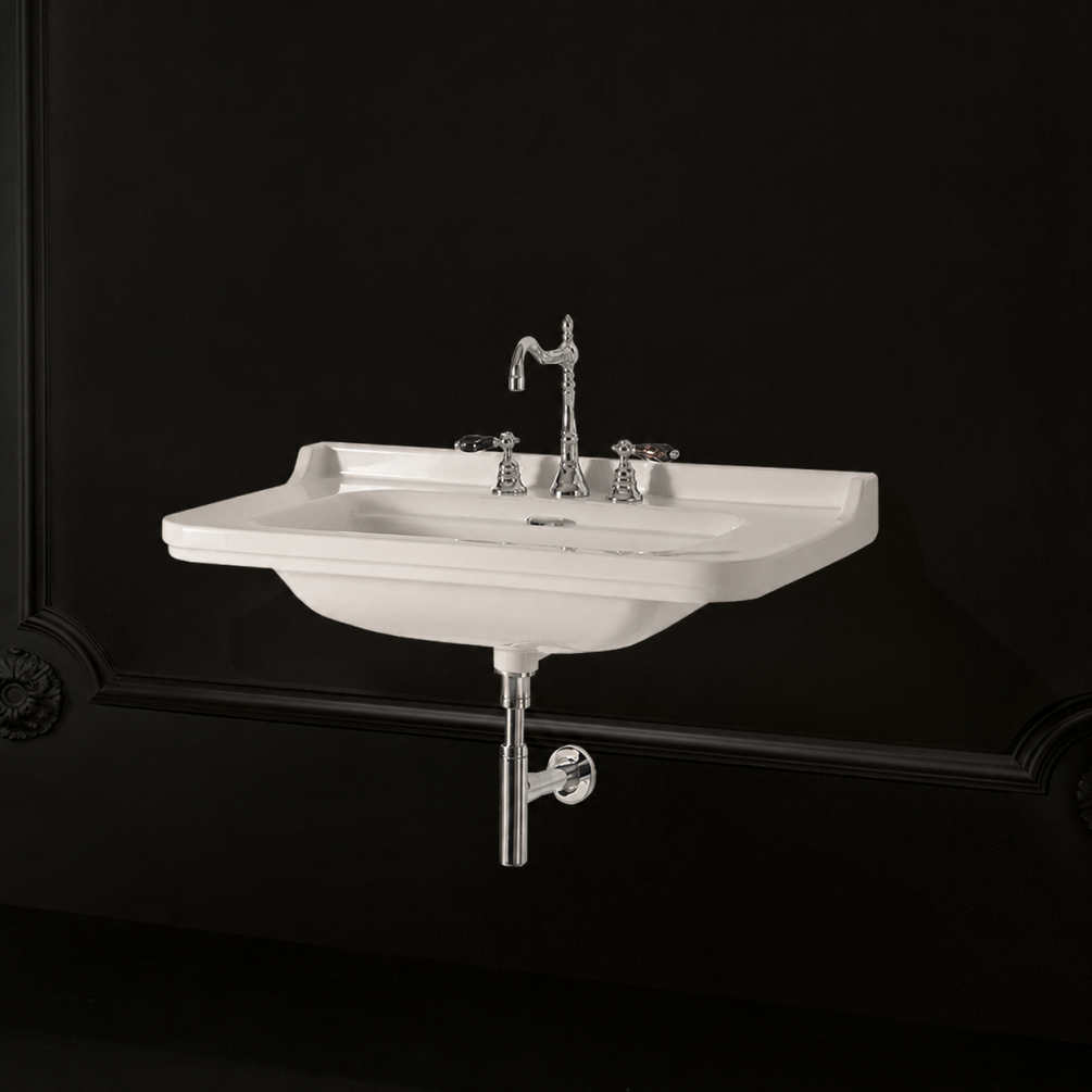 Lifestyle image of the Crosswater Waldorf 800mm 1 Tap Hole Basin