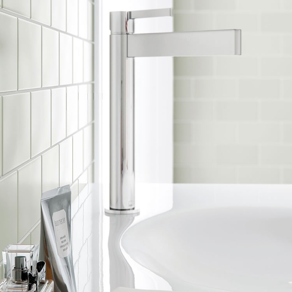Lifestyle image of Vado Edit Extended Mono Basin Mixer.