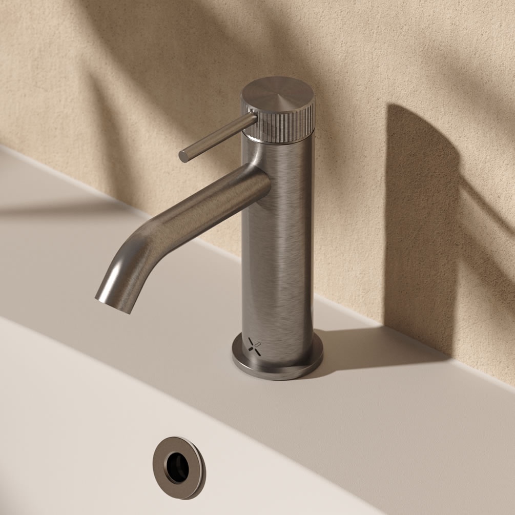 Lifestyle image of Crosswater 3ONE6 316 Stainless Steel Basin Monobloc