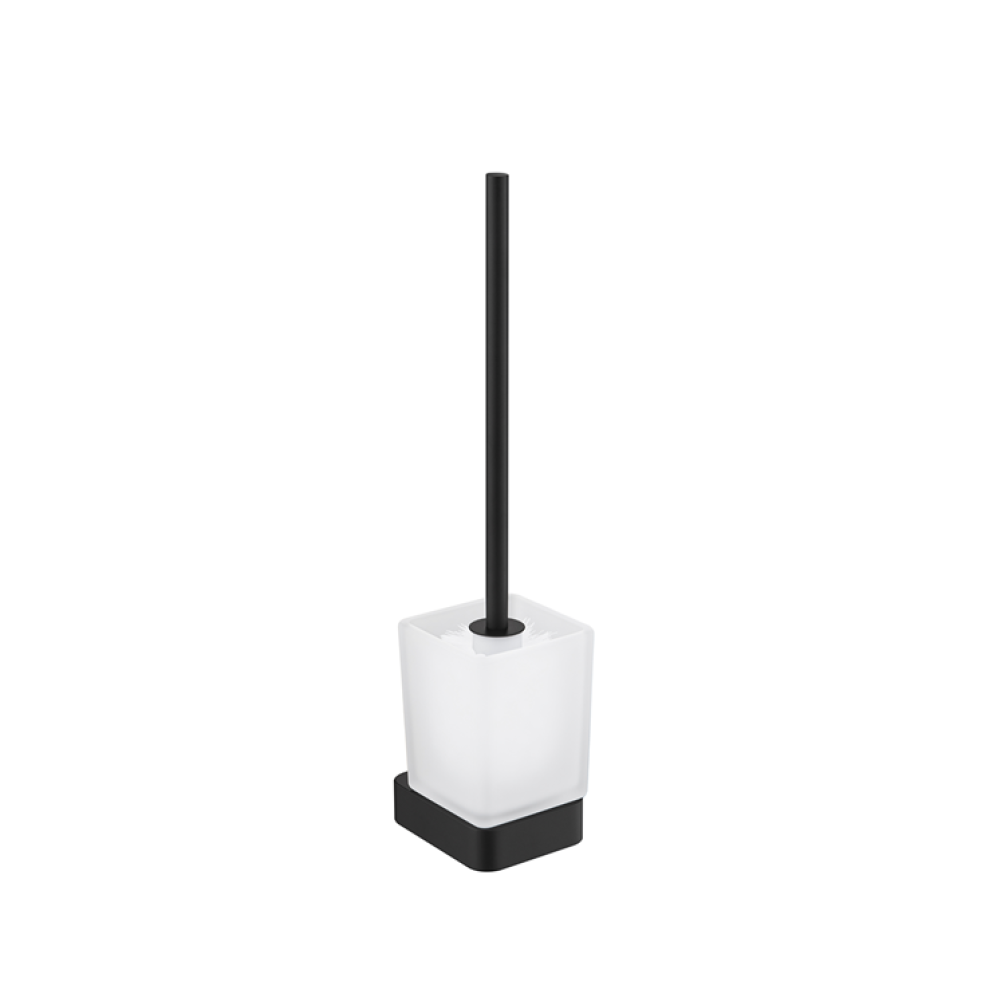 Photo of JTP Hix Matt Black Toilet Brush Holder Cutout