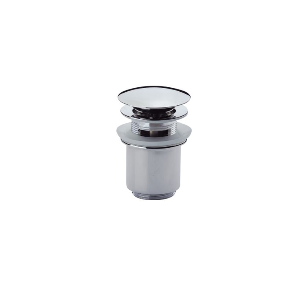 Photo of JTP Slotted Click Clack Chrome Basin Waste Cutout