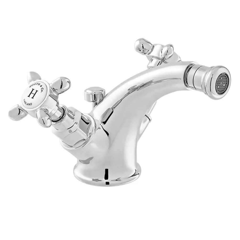 Cutout image of Booth & Co. Axbridge Cross Bidet Mono Tap
