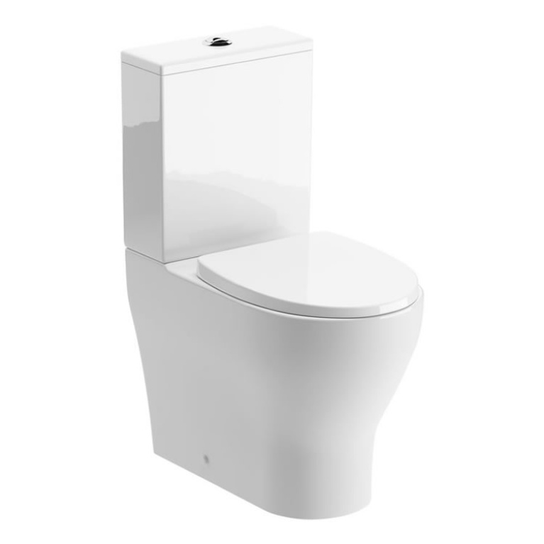 Apex Rimless Closed Back Toilet, Cistern & Soft Close Seat Sanctuary