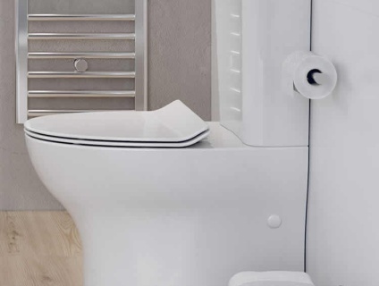 Lifestyle Photo of Crosswater Kai Close Coupled WC, Cistern & Soft Close Thin Seat