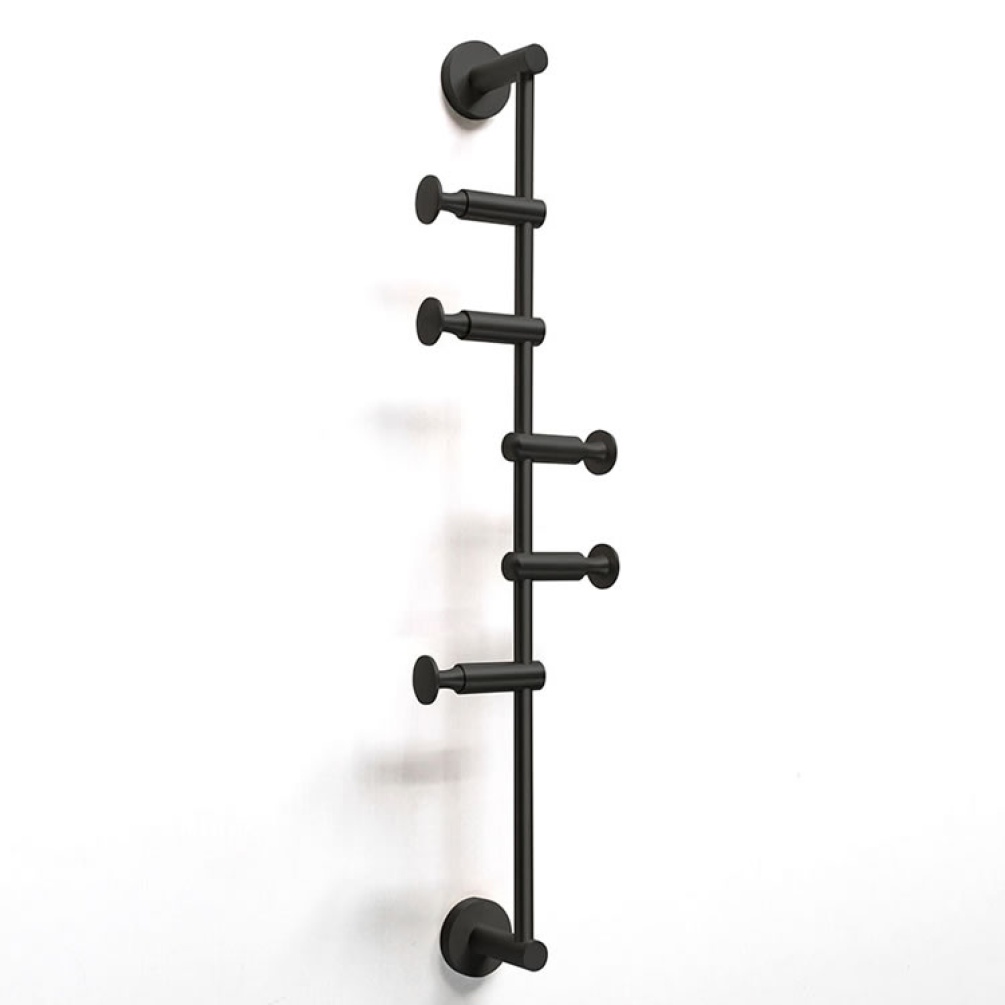 Lifestyle image of Origins Living Archer Vertical Rail black.