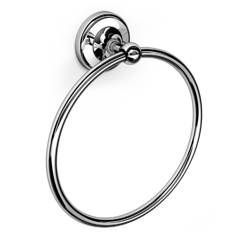 Photo of Origins Living Albany Towel Ring in Chrome