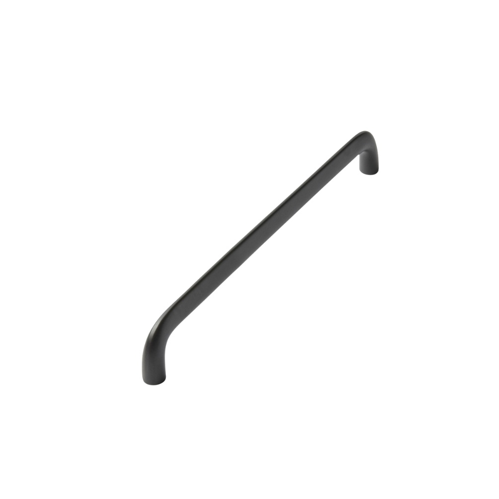 Cut out image of the Tavistock Cadence 160mm Round Black Furniture Bar Handle
