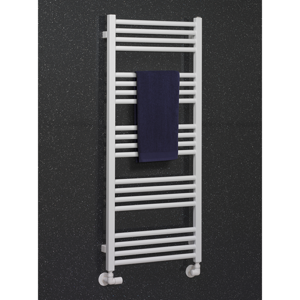 Photo of Crosswater MPRO Matt White Heated Towel Rail