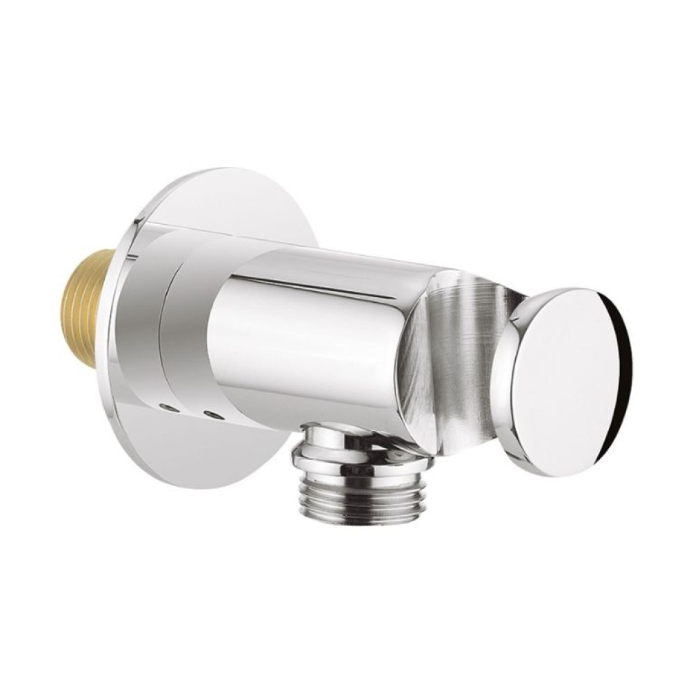 Product Cut out image of the Crosswater Golf Wall Outlet with Handset Holder