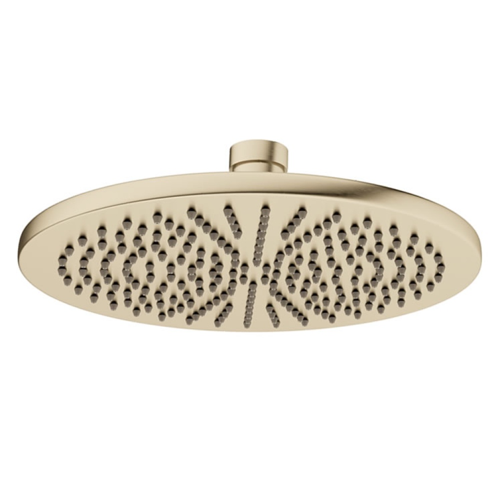 Product Cut out image of the Crosswater MPRO Brushed Stainless Steel 300mm Round Shower Head