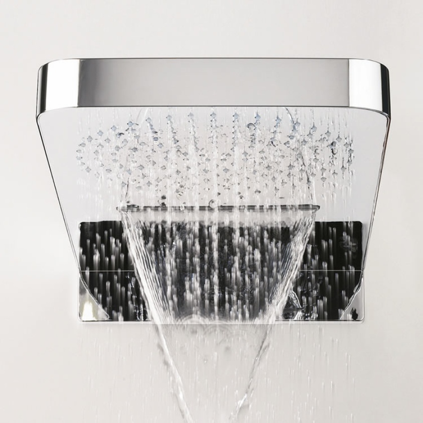 Crosswater Revive Waterfall Fixed Shower Head Sanctuary Bathrooms