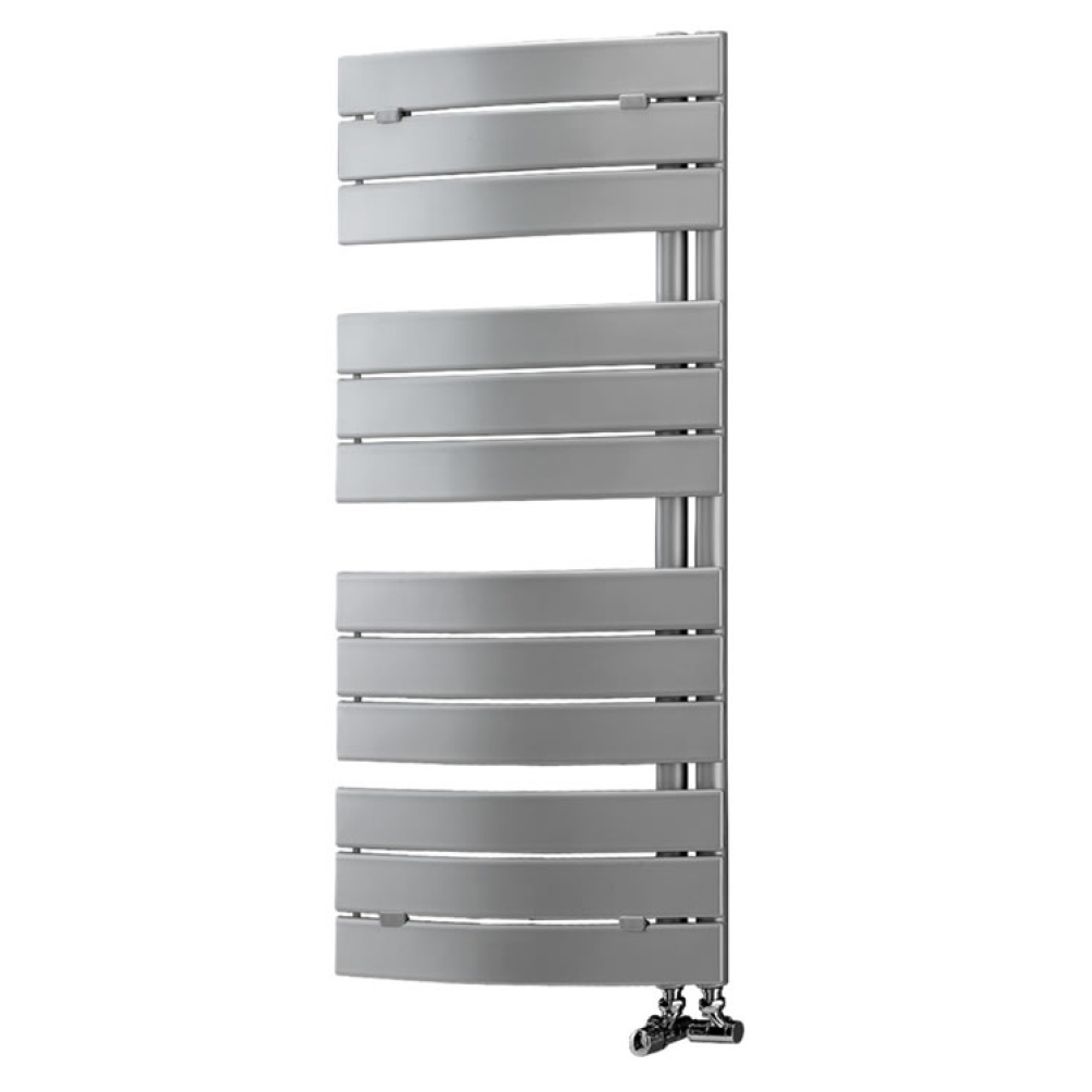 Cutout image of Lazzarini Pieve Chrome Towel Radiator 1080x550