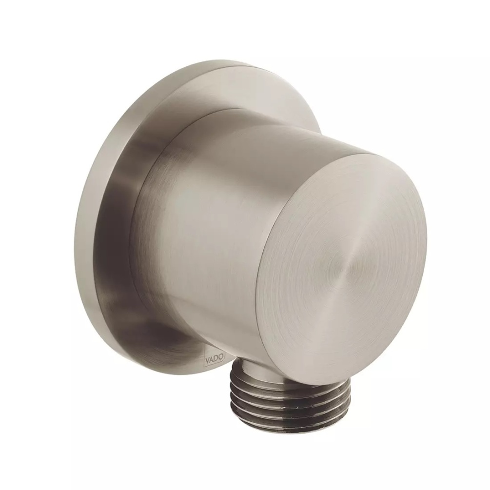 Cutout image of Vado Individual Brushed Nickel Wall Outlet