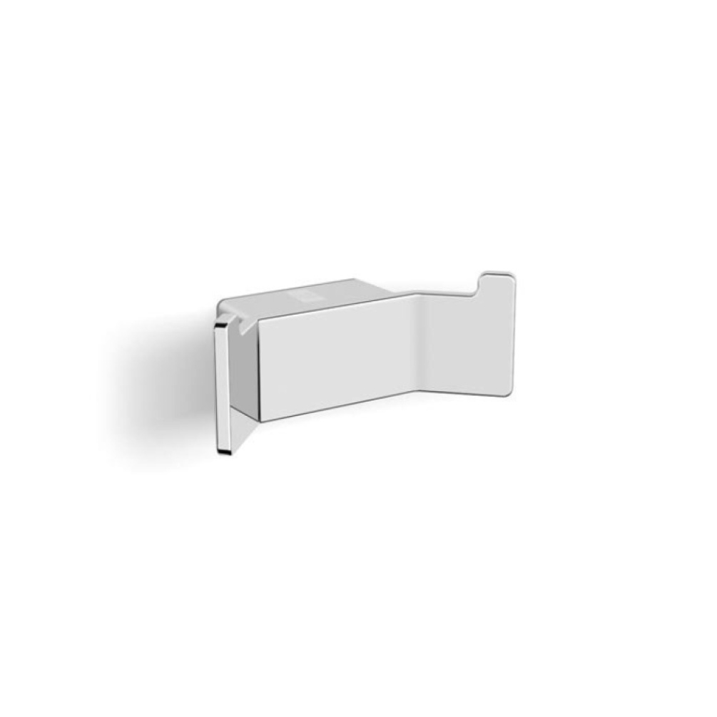 Product Cut out image of the HIB Atto Chrome Robe Hook
