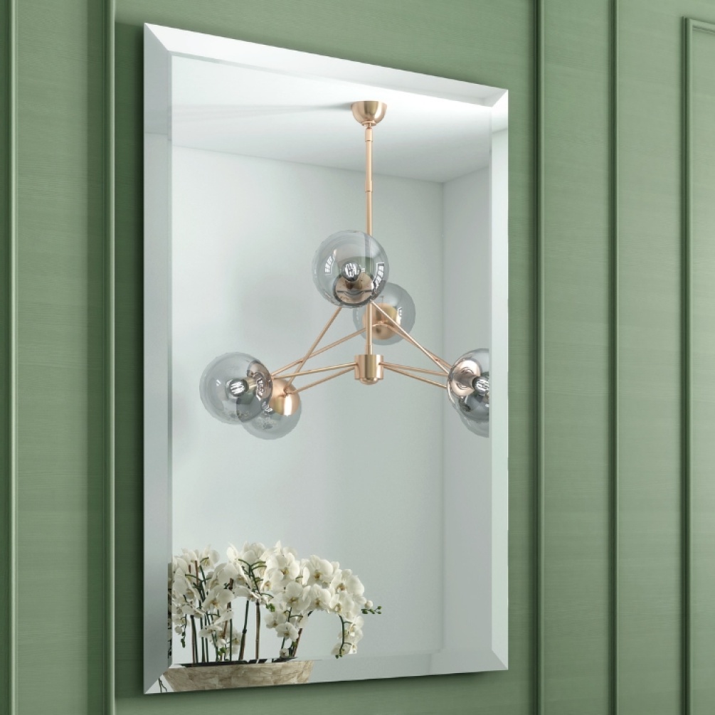 Product Lifestyle image of Origins Living Porterhouse Square Mirror