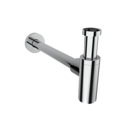 Cut out image of the Victoria + Albert Kit 22 Polished Chrome Basin Bottle Trap