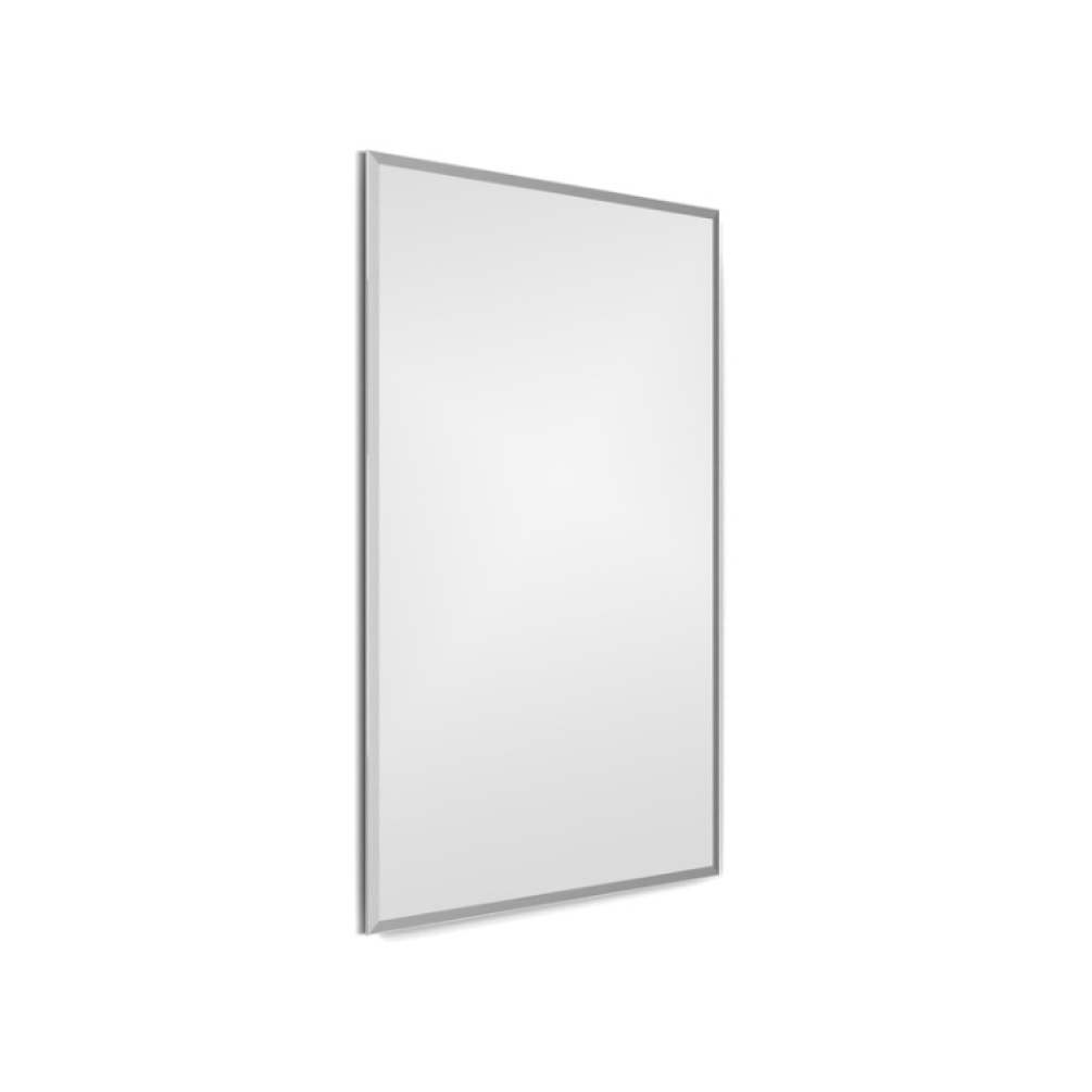 Product Cut out image of the Origins Living Belvoir 400mm Rectangular Mirror on an angle