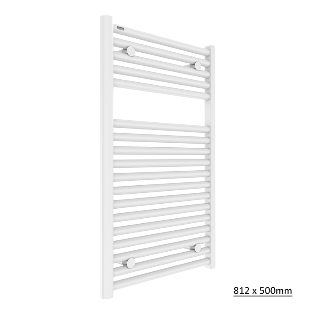 Photo of Tissino Hugo2 Mont Blanc Heated Towel Rail 812 x 500mm Cutout