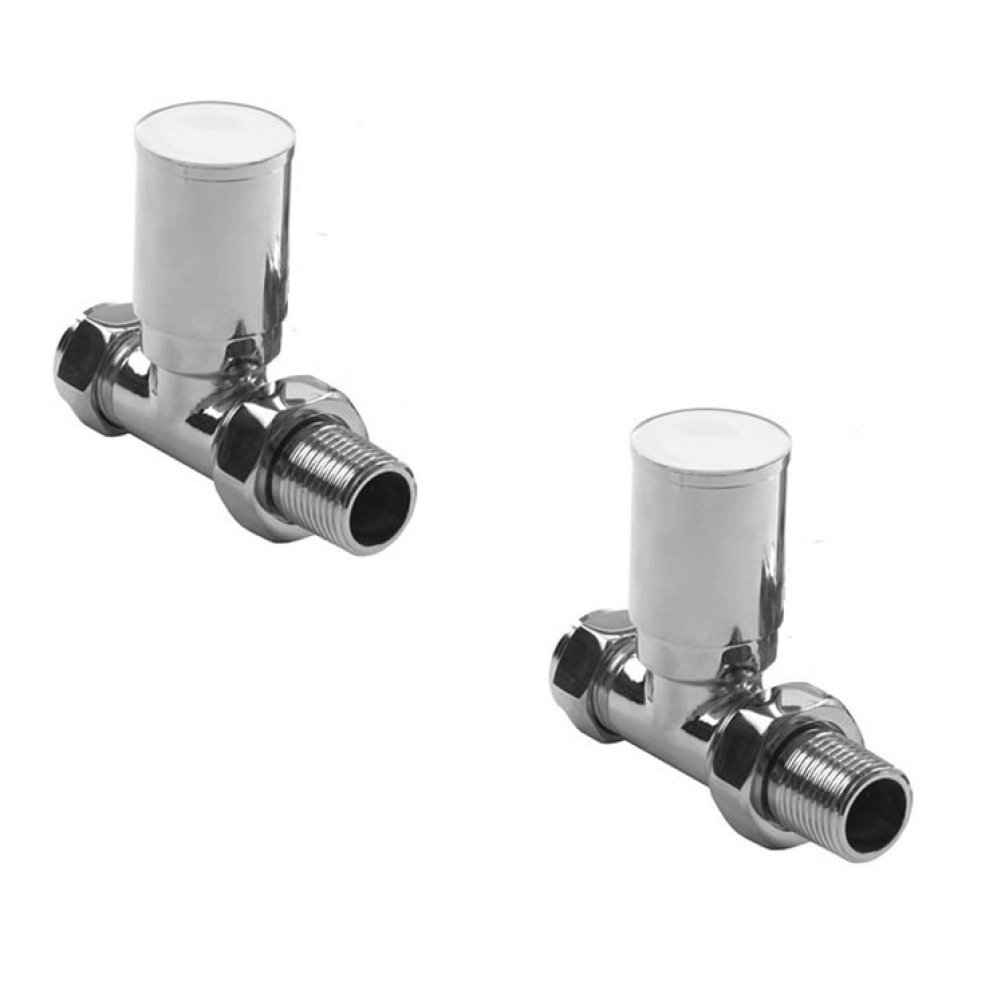 Radox Circulus Chrome Straight Wheelhead  Valve